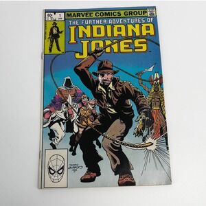 Marvel‎ Comics The Further Adventures of Indiana Jones 1 January 1983 Comic Book